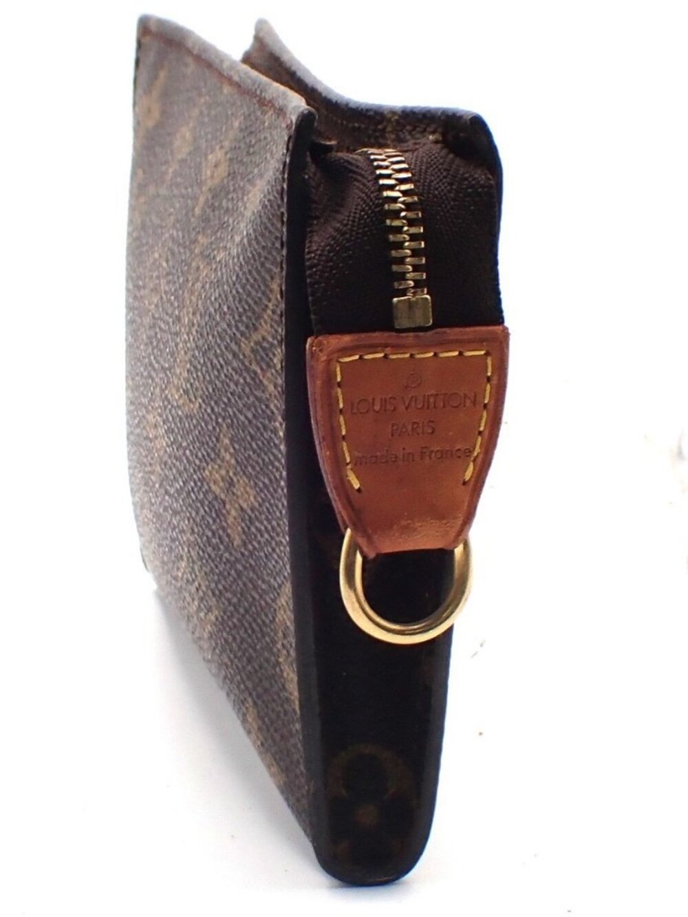 LOUIS VUITTON LV Bucket PM Clutch Pouch Bag Monogram Leather France 05KC810 - Picture 2 of 13